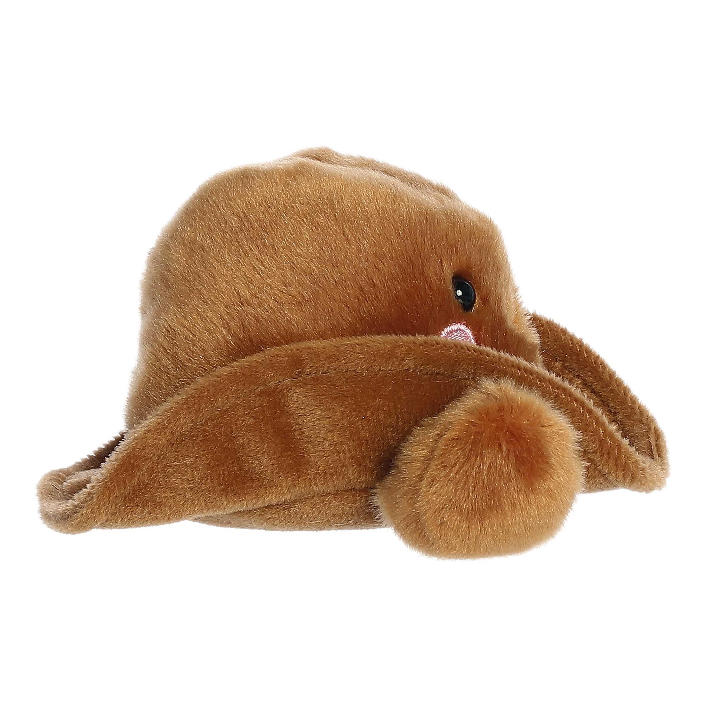 Aurora(r) Adorable Palm Pals(tm) Orville Cowboy Hat(tm) Stuffed Animal - Pocket-Sized Play - Collectable Fun - Brown 5 Inches - Image 3