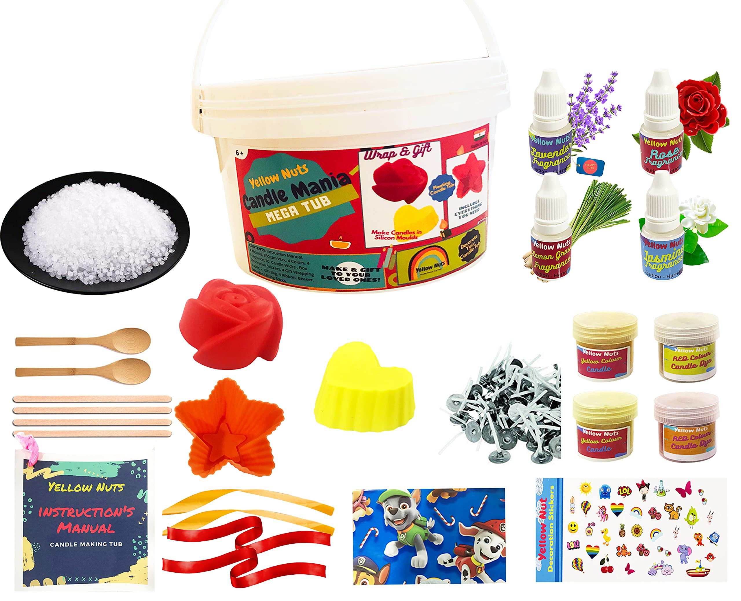 Yellow Nuts Kids Science Experiment Kit for Kids Science lab for Girls and Boys Chemistry Lab Kit 6 7 8 9 10 11 12 Yrs Old - Candle Science Lab (Design 3 Pack) (B095814RW2) Amazon Price History, Amazon Price Tracker