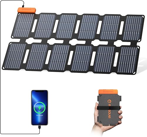 Miniatura 13 de FlexSolar Mini panel solar USB de 6 W, módulo monocristalino impermeable IP67 Kit de bricolaje con material PET para teléfono inteligente