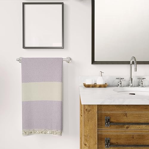 Miniatura 3 de Toalla turca de playa  Toalla peshtemal 100% algodón  Toalla turca extra grande de 39 x 71 pulgadas para playa, sauna, baño, piscina, secado rápido,