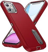 Vista 19 de BaHaHoues Funda para iPhone 11 con Soporte Integrado, Cubierta Protectora de Grado Militar a Prueba de Golpes/Caídas para iPhone 11 de 6.1 pulgadas