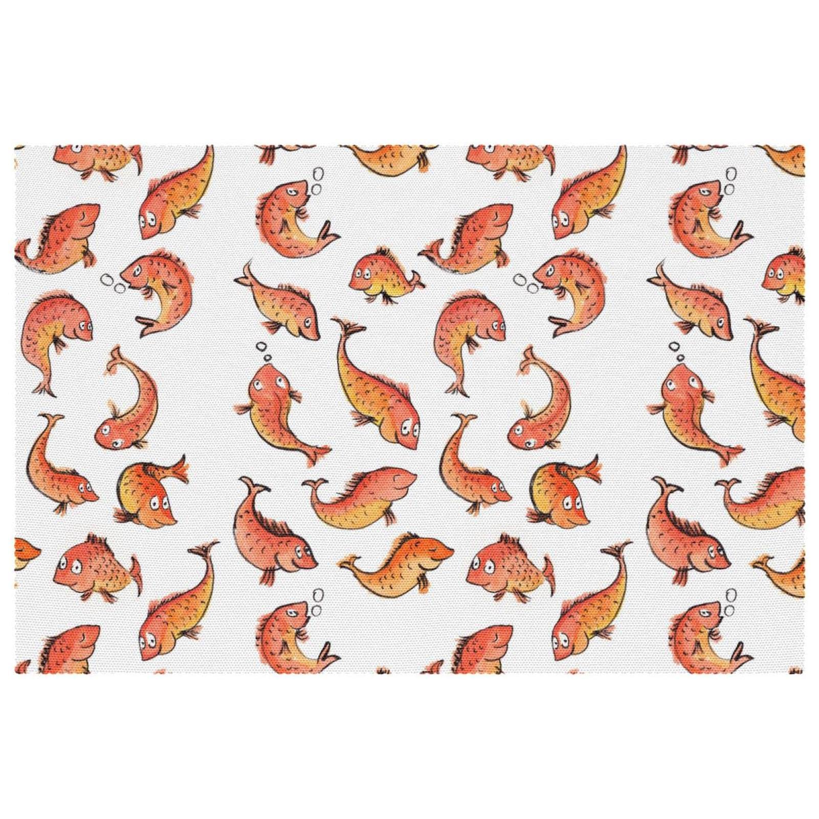 Sets de table antidérapants résistants à la chaleur 30x45cm salle à manger