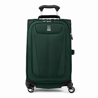 Travelpro Maxlite 5 Softside Expandable Luggage with 4 Spinner Wheels, Lightweight Suitcase, Men and Women, Forest Green, Carry-on 21-Inch - Amazon product rated Grade A