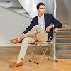 Jousen Mocasines para Hombre Casuales sin Cordones Zapatos Suaves Penny para Hombre Ligeros Zapatos de Conducción Tipo Barco 2