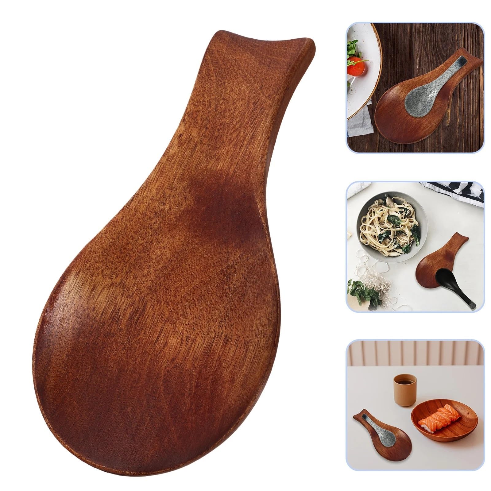 3 Stück Löffelablage Utensilienhalter for Küchentheke, Spachtel, Geschirrständer, Organizer, Kaffee-Dekor, Holzofen für Kochlöffel, Schöpfkellen
