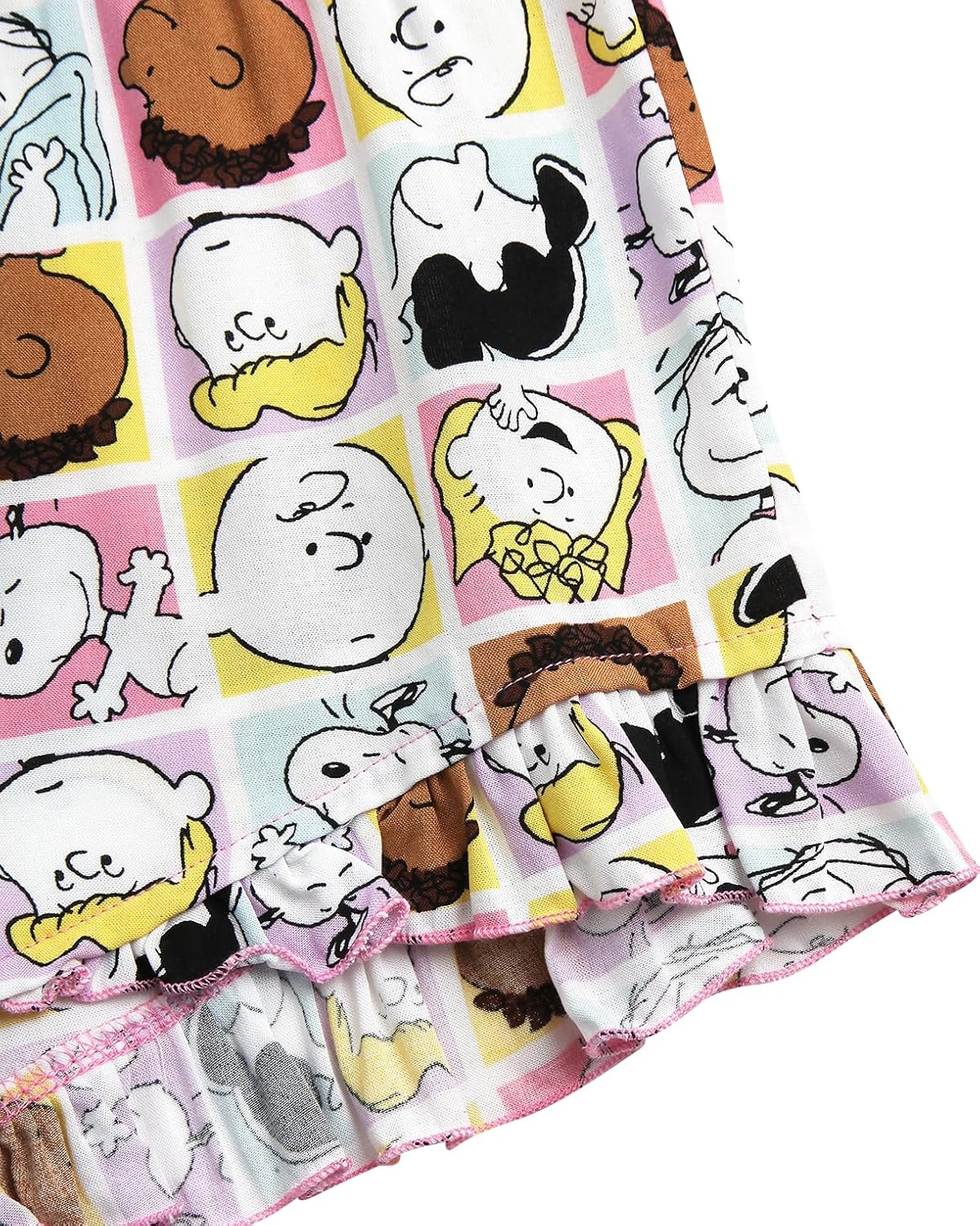 COCO BRANDS Womens Pajama Sets - 2 Piece Soft and Breathable Graphic Henley Tank Top & Pajama Shorts Set for Women - Image 7