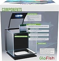 Vista 3 de Kit de acuario GloFish Betta Shadowbox