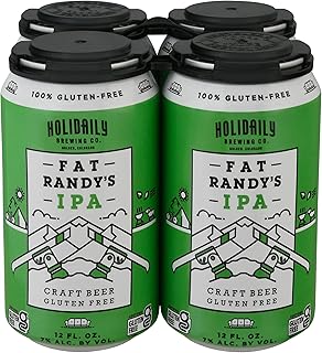 HOLIDAILY BREWING COMPANY Fat Randy's IPA 4pk Cans, 12 FZ