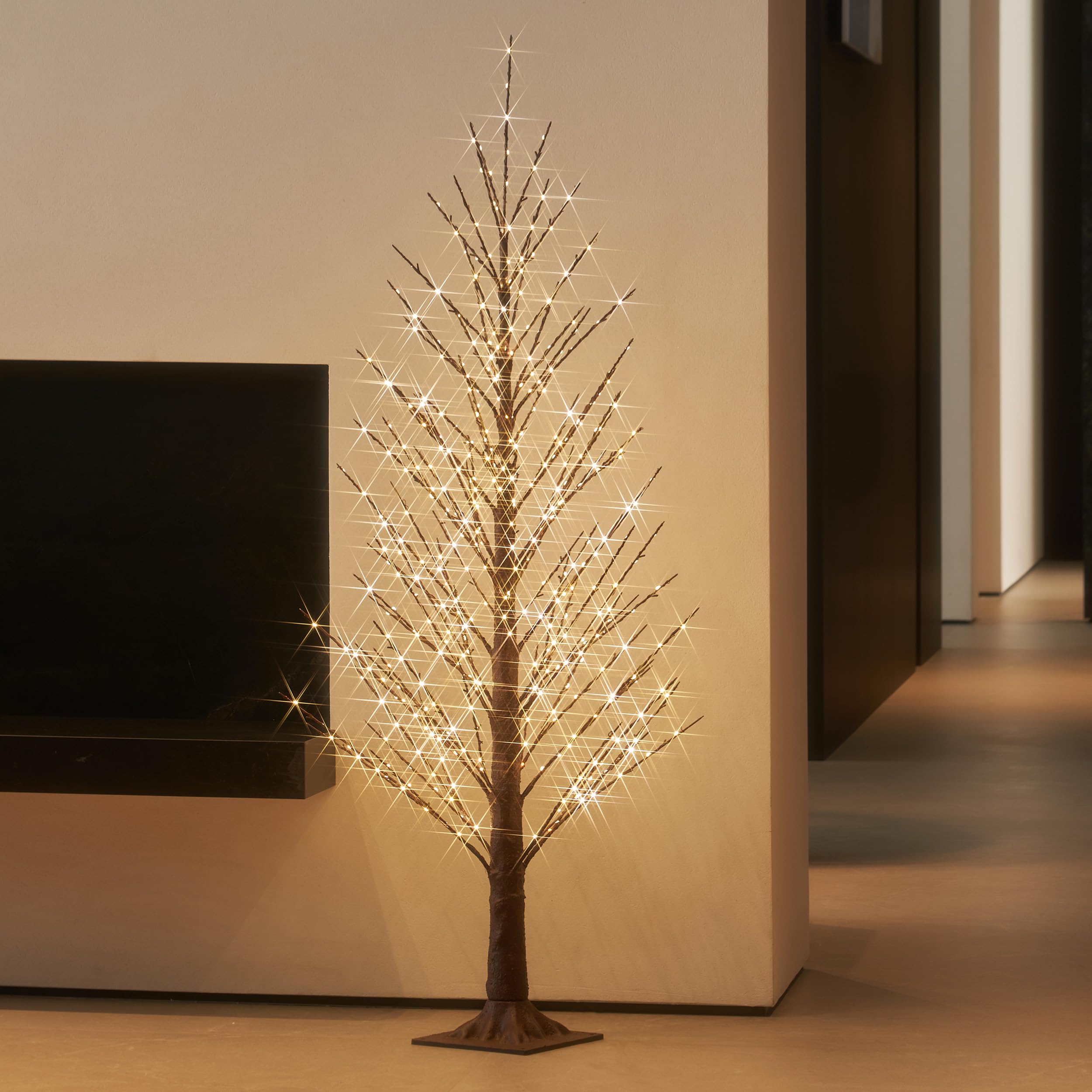 Amazon.com: LITBLOOM Lighted Alpine Tree 4FT 450 LED Fairy Lights