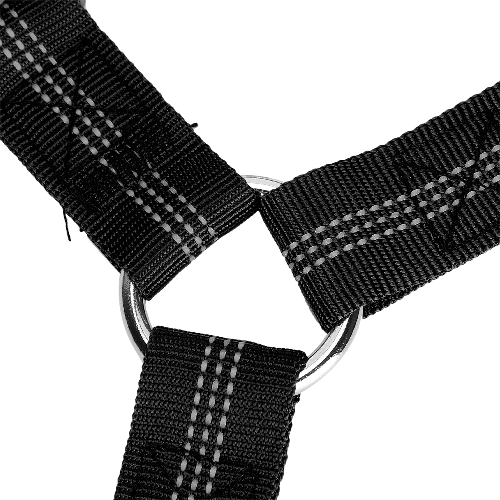 Ceinture De Sécurité Pour Chien - Fixation à L'Appui-Tête - Nylon Réfléchissant Réglable - Pour Voiture Et Promenade