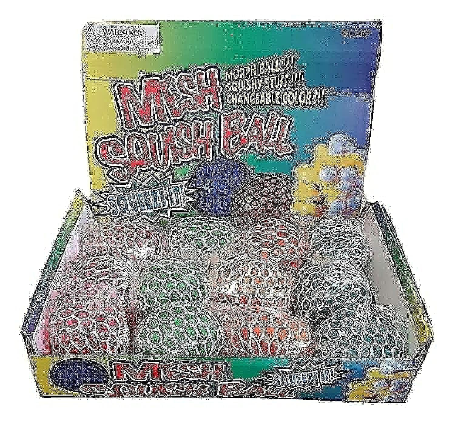 Squishy Mesh Slime Balls (Pack of 12)