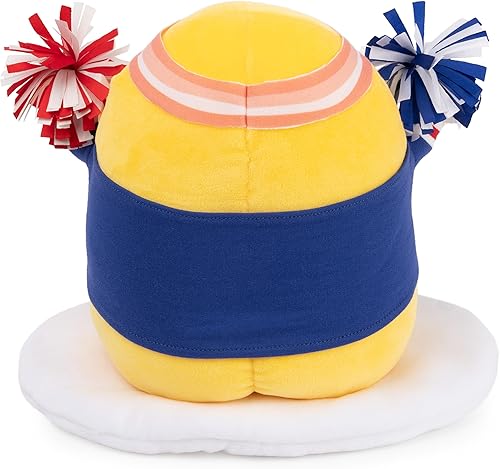 Miniatura 5 de GUND Sanrio Gudetama El huevo perezoso de peluche, deportivo Gudetama juguete de peluche para edades de 1 año en adelante, 9 pulgadas