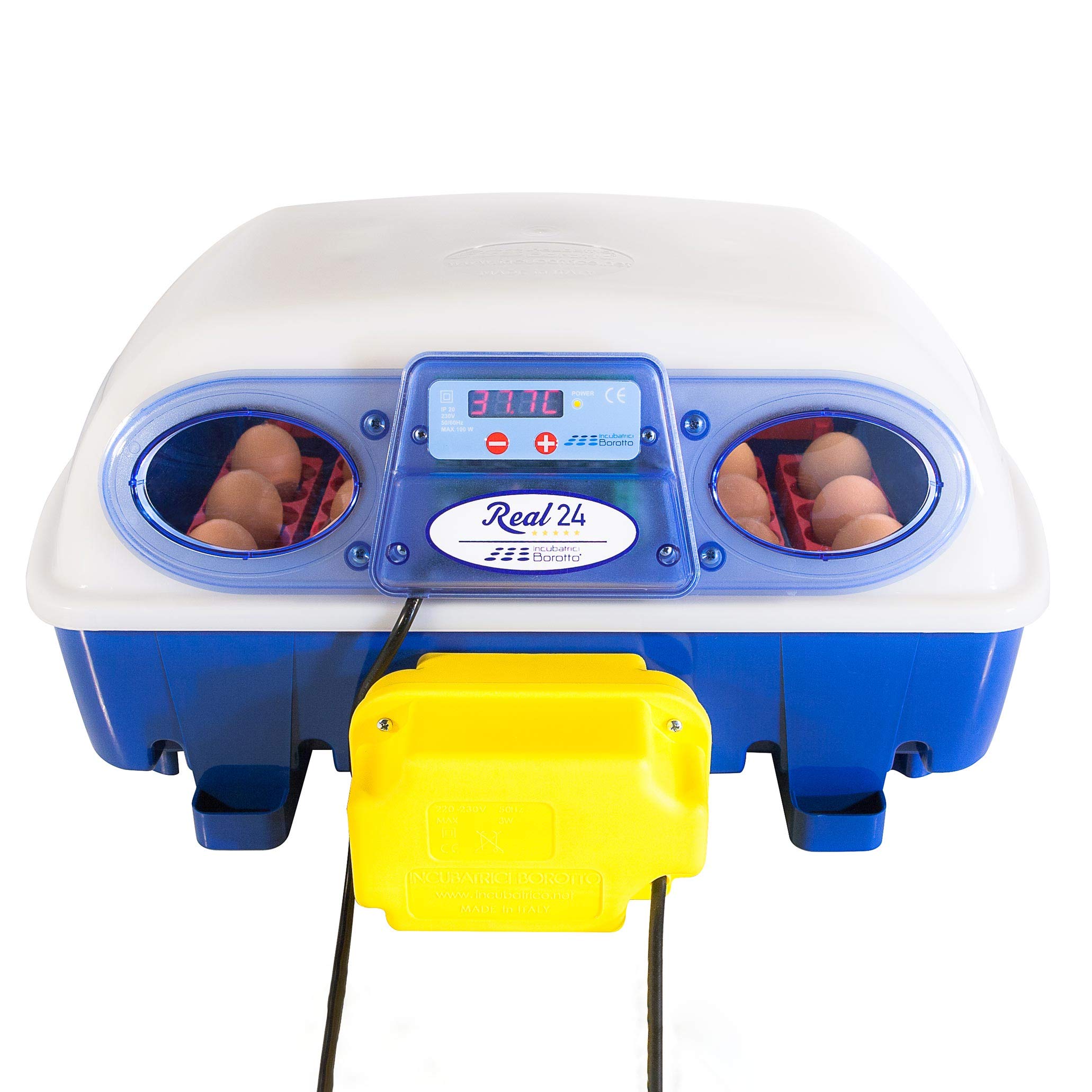 BorottoReal Patented Professional Incubator with Egg Turner with Lever