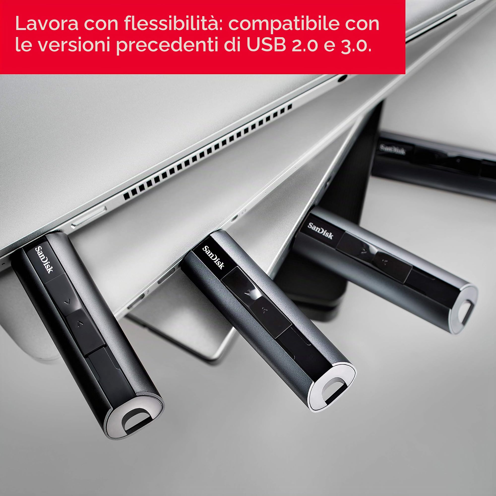SanDisk Extreme PRO SDCZ880-128G-GAM46 - Chiavetta USB 3.2 da 128 GB