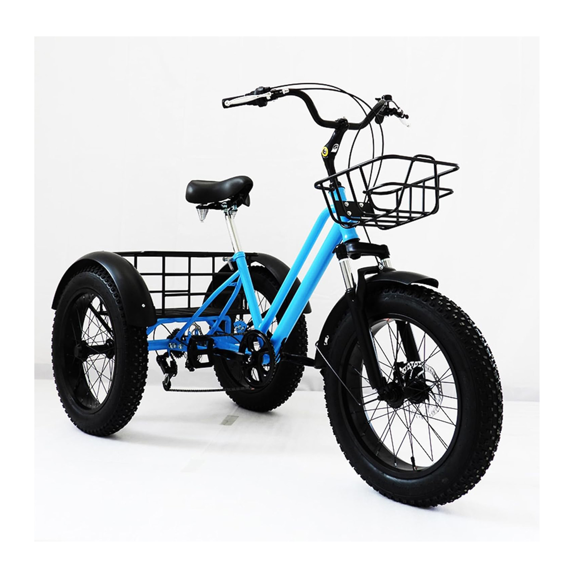 Amazon | 大人のペダル自転車 20 インチ太いタイヤ三輪車 7 速
