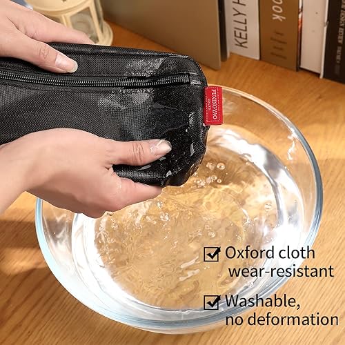 Miniatura 6 de FUXINGYAO Estuche para lápices de gran capacidad Oficina Almacenamiento de gran tamaño Bolsa de papelería simple Bolsa de titular de la caja