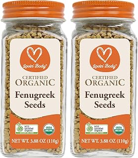 Lovin' Body Organic Fenugreek Seeds 110 g (Pack of 2)