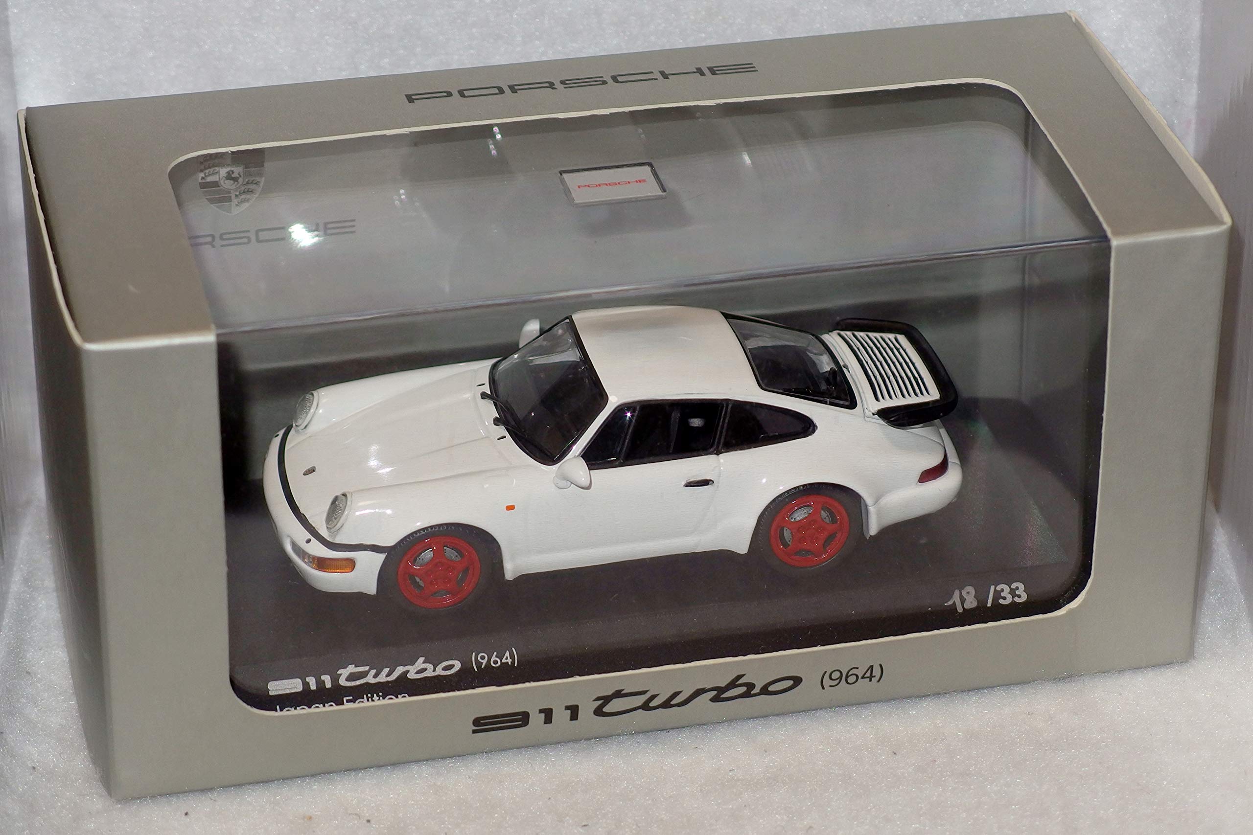 ミニチャンプス 1/43 ポルシェ911 Turbo セット Amazon | 33台限定 1/43 ミニチャンプス Porsche 911 Turbo (964