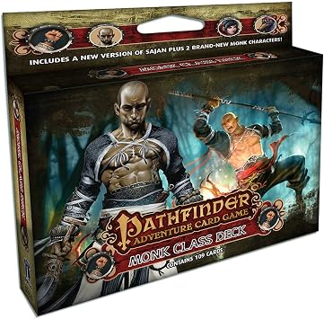 Pathfinder Adventure Card Game Monk Class Deck
