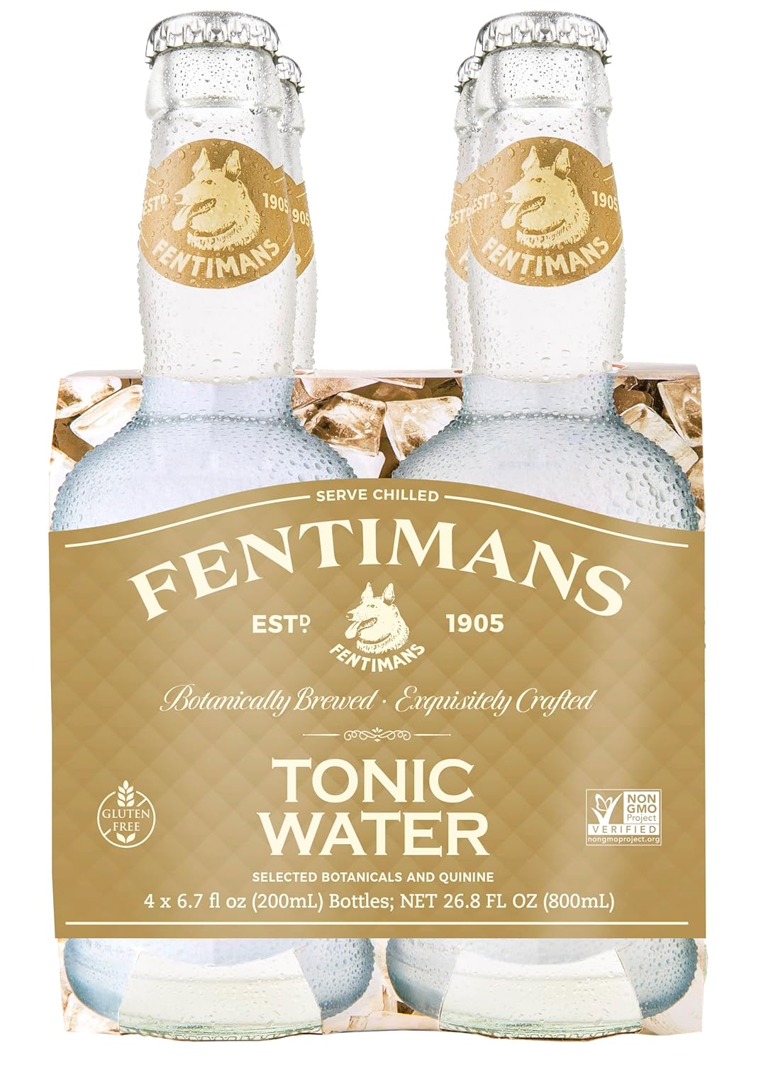Fentimans Sparkling Tonic Water Crafted Tonic Water with