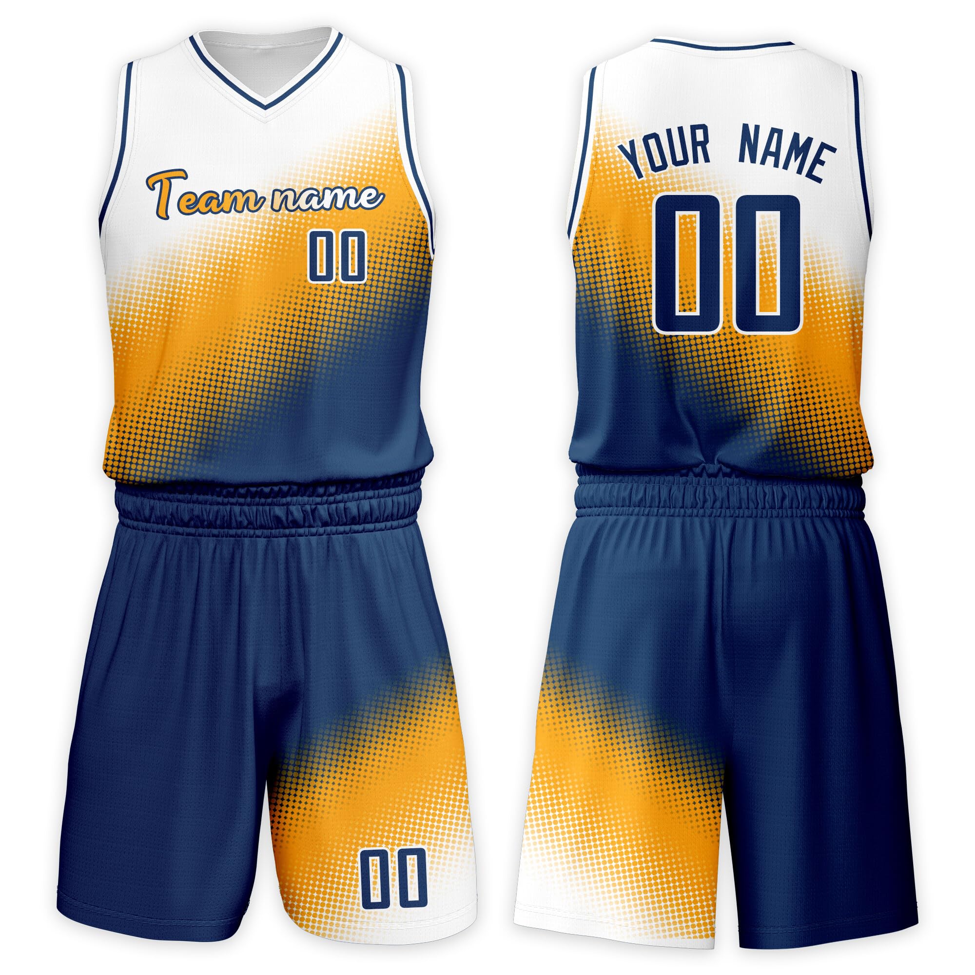 Custom Basketball Jersey Suit Men Women Youth Kids Kit Personized Name Number Jersey/Shorts Uniform Boys Girls Fans Gift