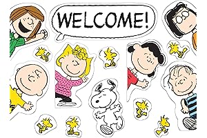 Eureka Peanuts Welcome Go-Arounds Poster Print, Retro Tin Sign Home Decor