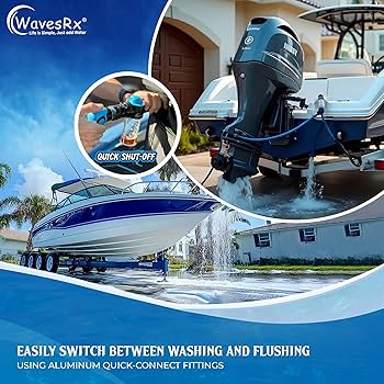 Amazon.com : WAVESRX Boat & PWC Soap & Engine Flush Mixer