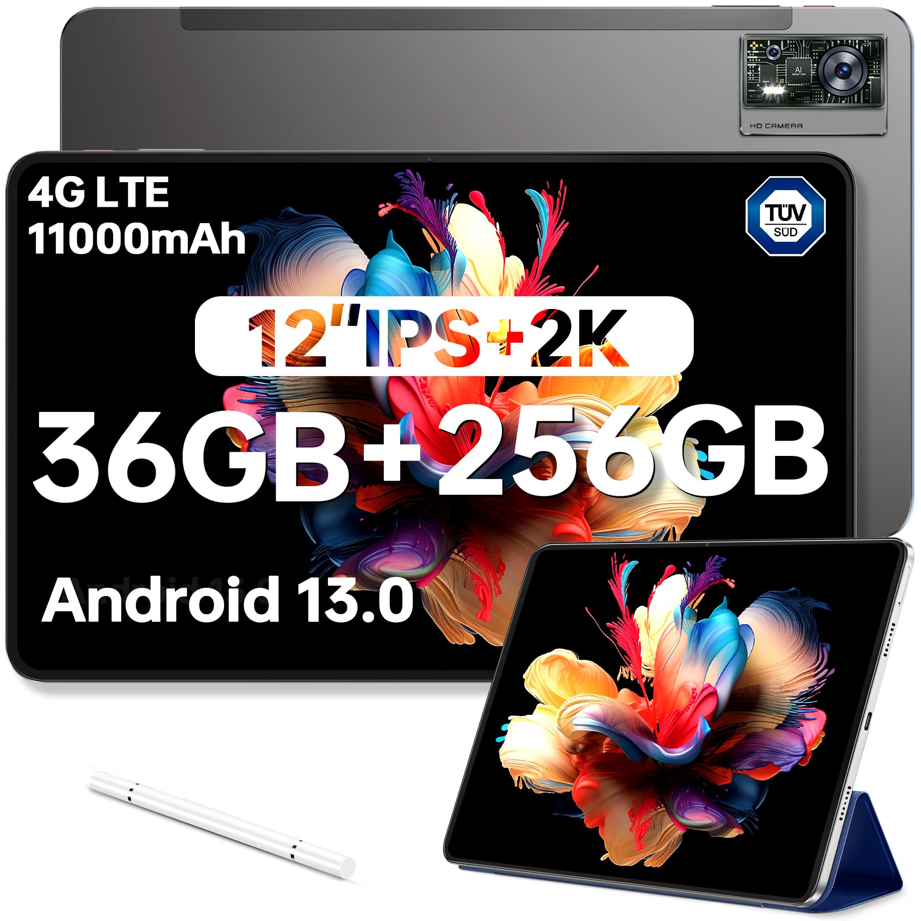 ❤️新品❤️Android 12タブレット10.4インチ 128GB+2TB