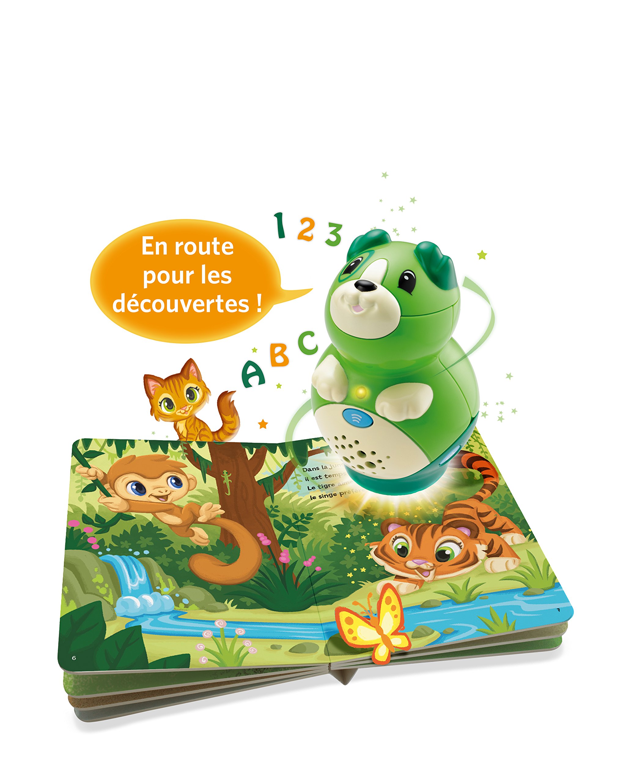 LeapFrog - 81414 - Jeu Educatif - Pack Complet : Mon Lecteur Scout + Livre Inclus