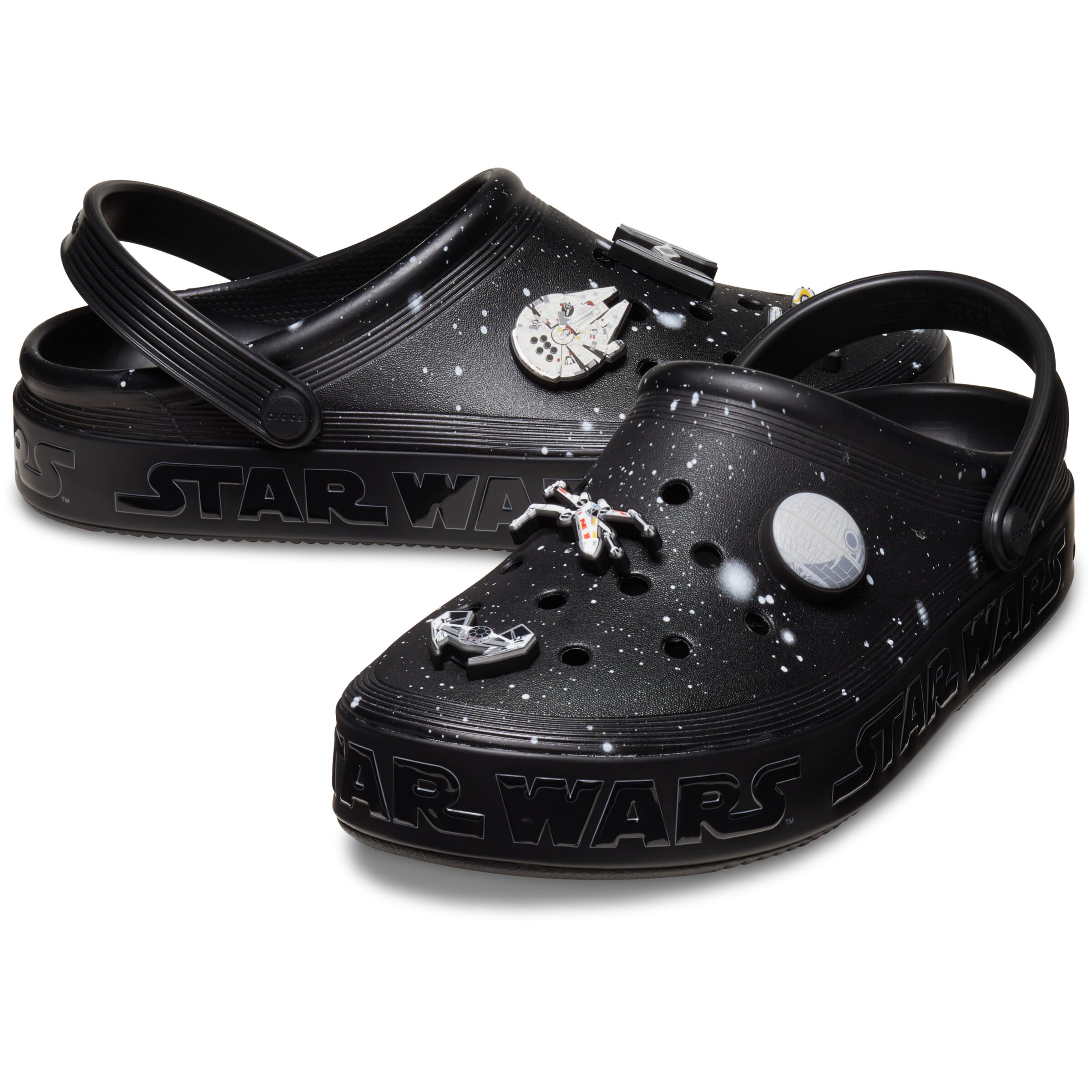 Crocs Unisex-Adulto Star Wars Off Court ClogsStar Wars Off Court Clog Negro
