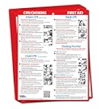 Safety Magnets by ZOCO – CPR & Choking Fridge Magnet (10-Pack) – First Aid Instructions for Infants, Children, & Adults – Heimlich Maneuver Laminated Card 8.5