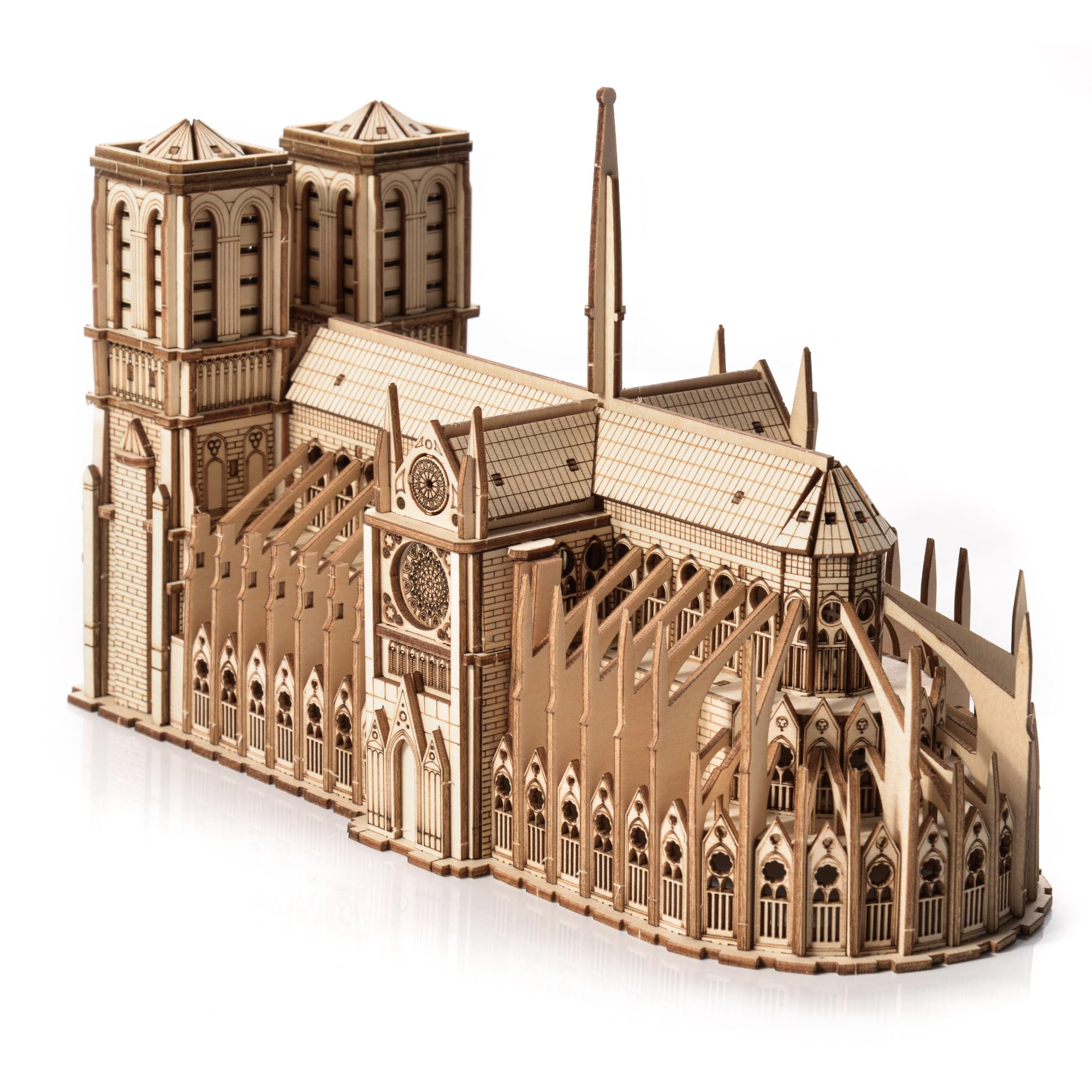 little story Puzzle in legno Educativo Modello 3D Set Do Self Per Bambini Adulti Regalo (Notre Dame)