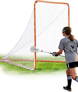 VEVOR Lacrosse Goal,Complete Portable Lacrosse Net Training Accessory Set