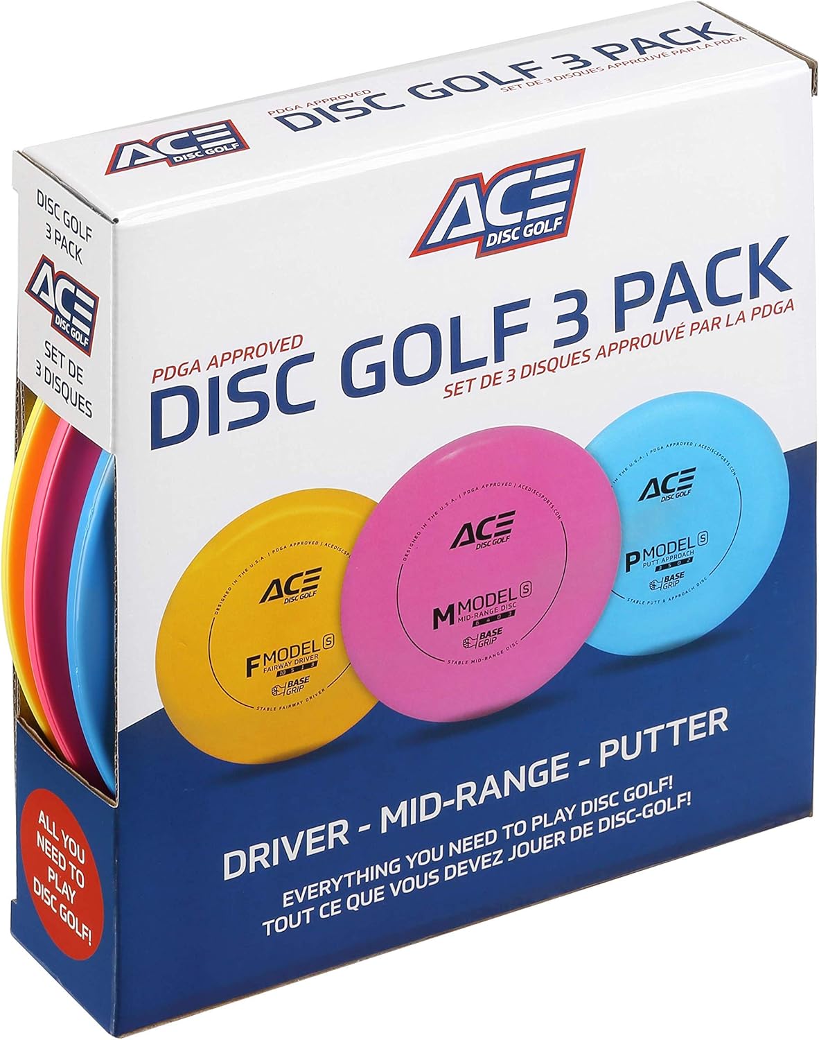 Ace Disc Golf 3 Pack, Midrange Discs Amazon Canada