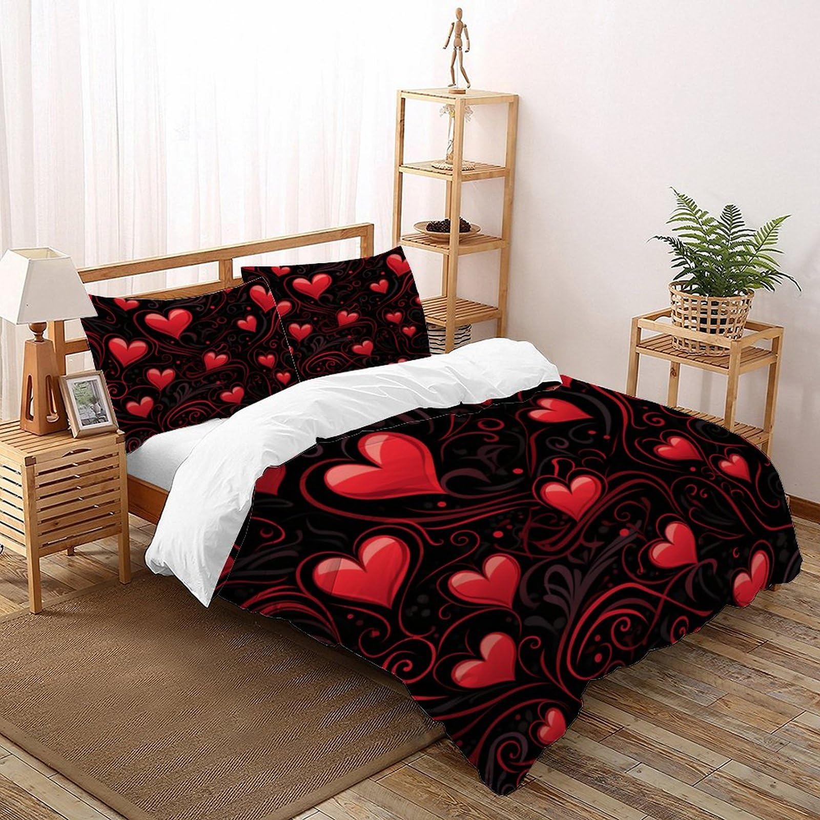 Housse de couette ciel étoilé 135x200 zippée pour changer votre linge de lit sans effort
