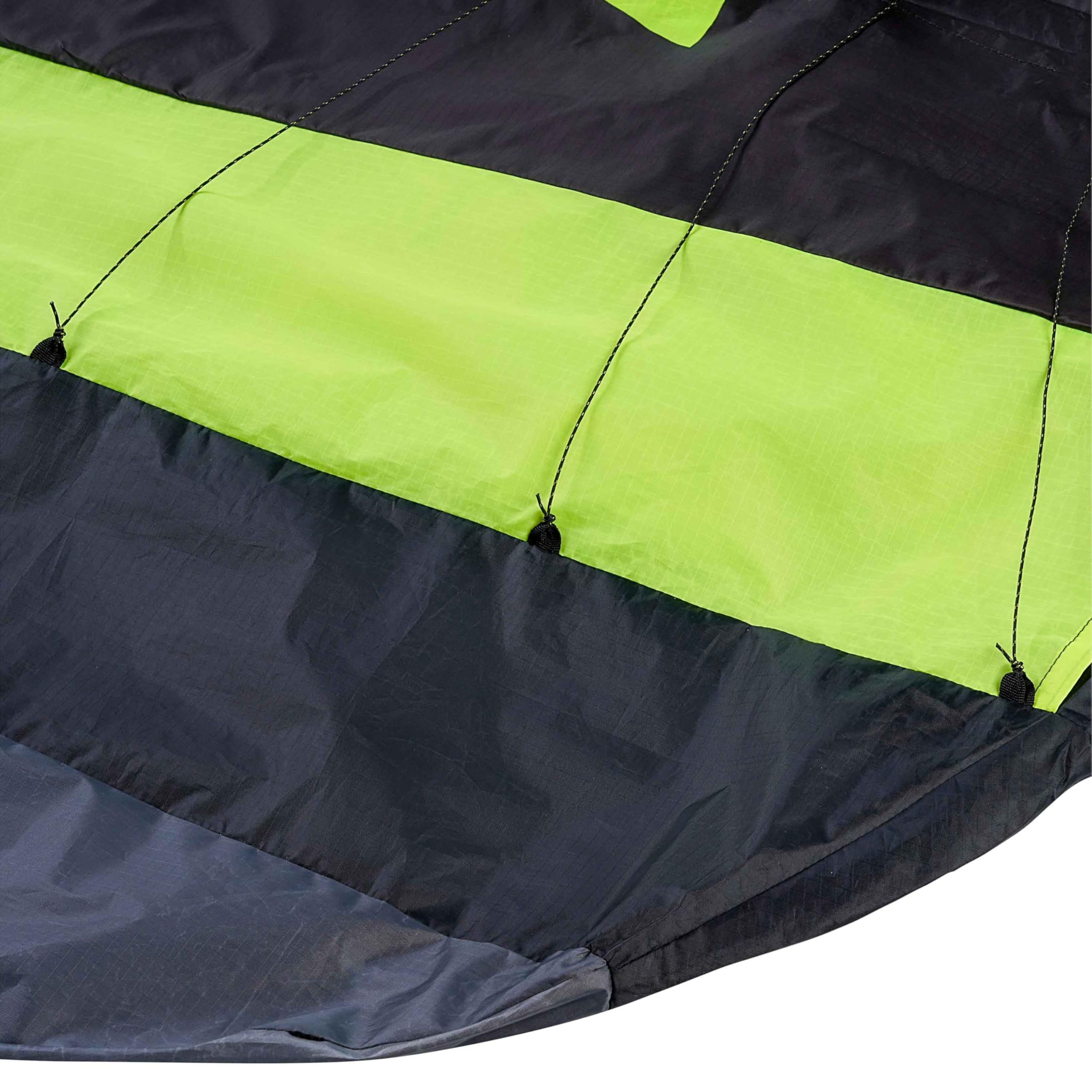 Wolkenstürmer Paraflex Trainer 3.1 - Jaune Fluo - Aaile de Kitesurf - 3 Lignes cerf-Volant en complément Mountain Board - Aile de Traction