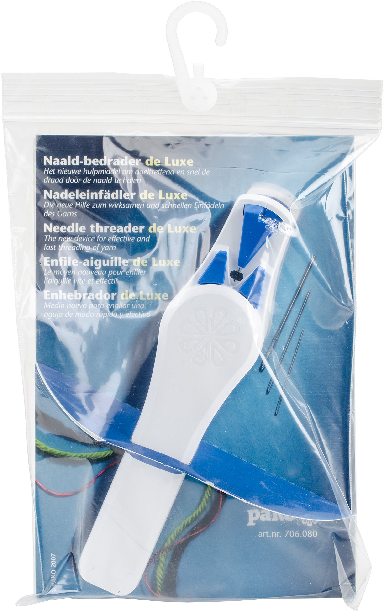 Pako Needle Threader-White/Blue
