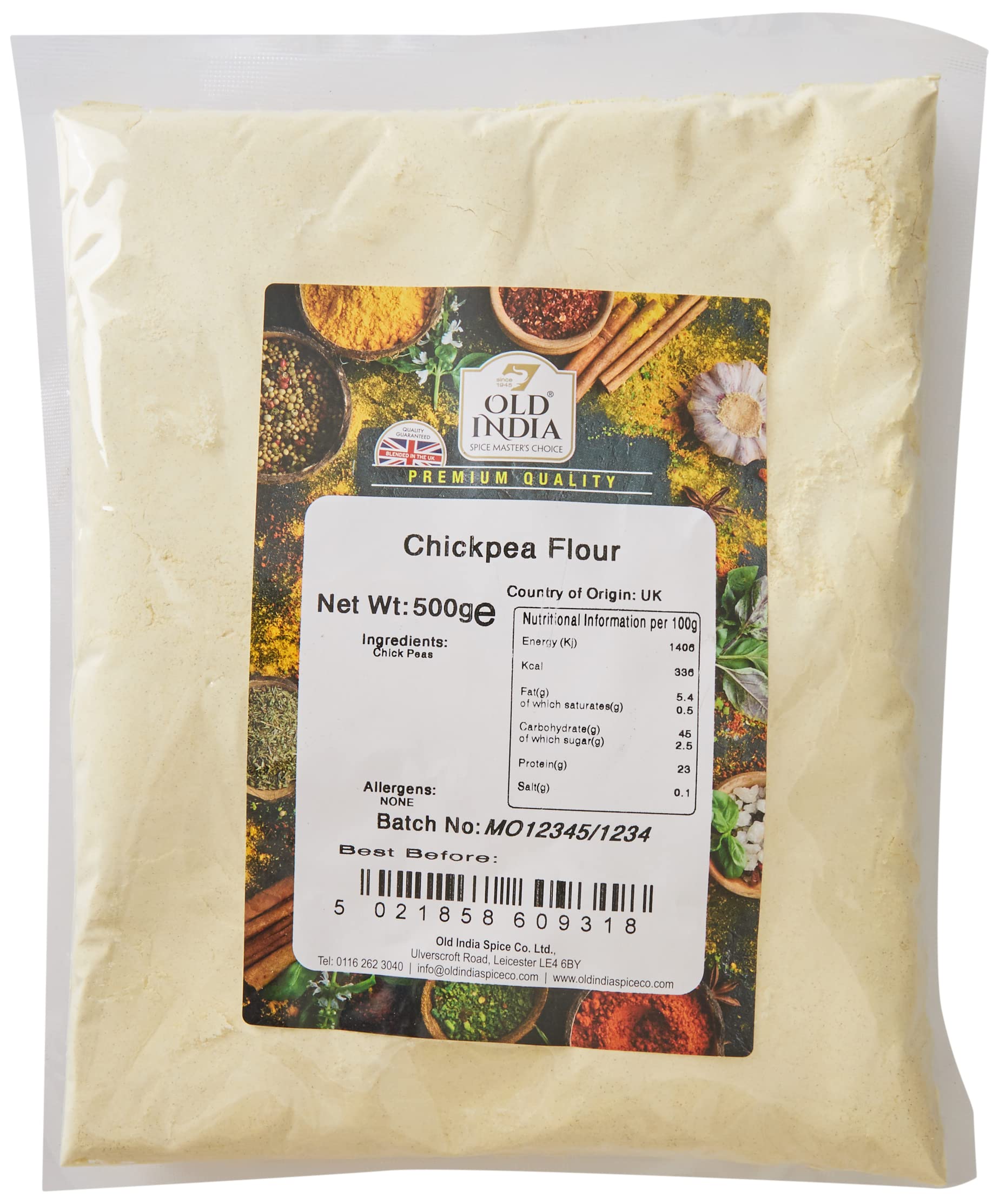 Old India Chickpea Flour 500g