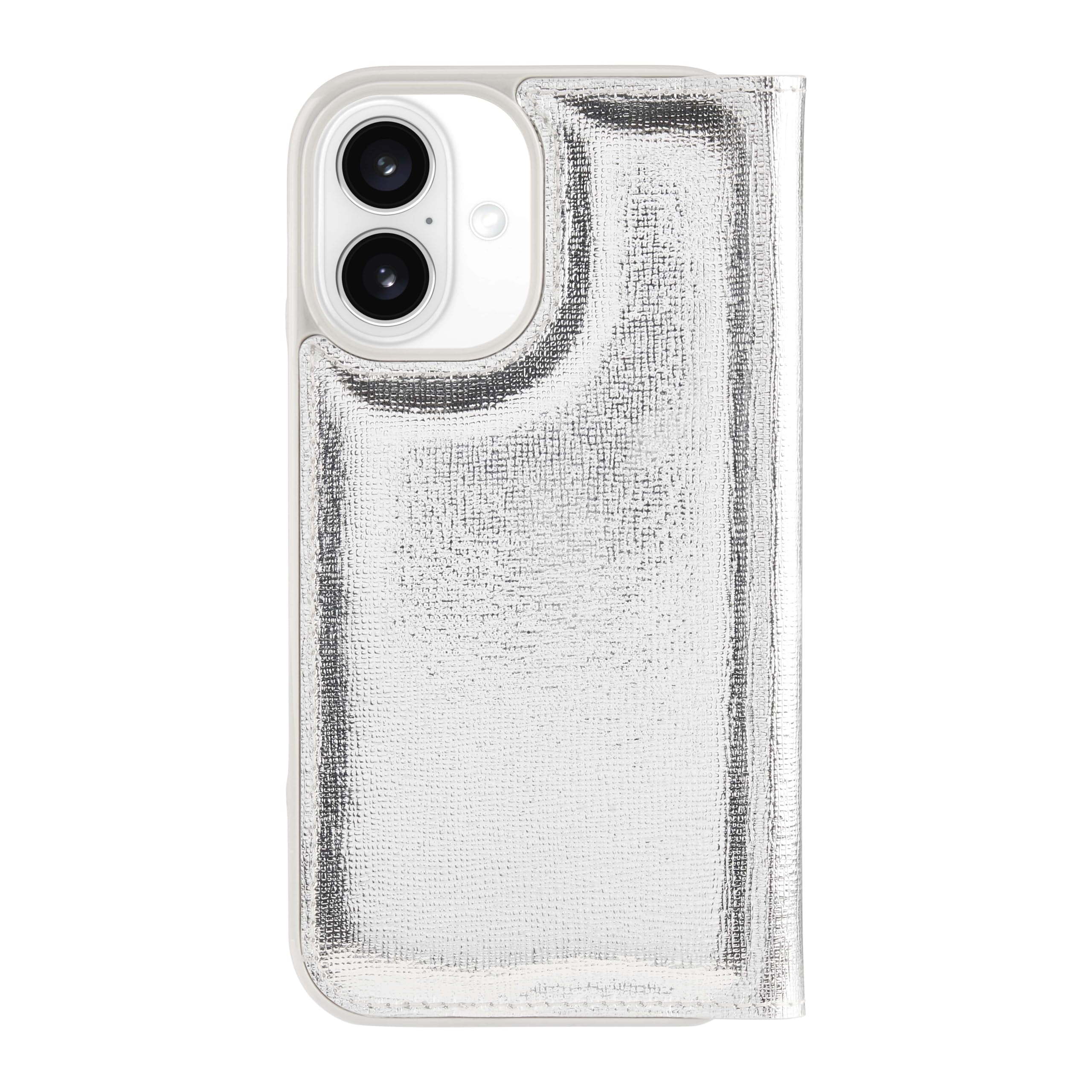 新品kate spade 手帳型Case iPhone16用シルバー Amazon.co.jp: [CASEPLAY] ケイトスペード ニューヨーク iPhone 16向け