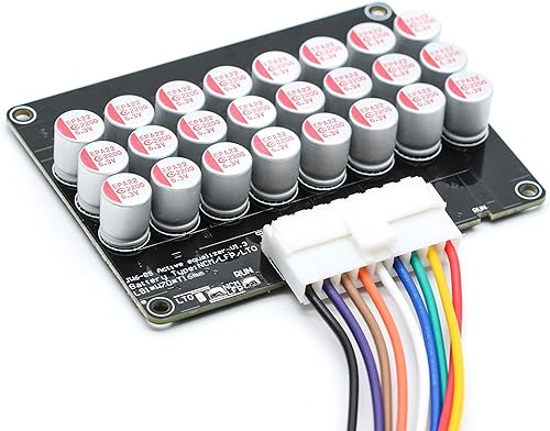 Miniatura 4 de 6S 7S 8S 5A Equalizador Activo Equalizador 8S Equalizador Lifepo4 Li-ion Li-ion LitioTitanate LTO Tablero de transferencia de energía Grupo entero