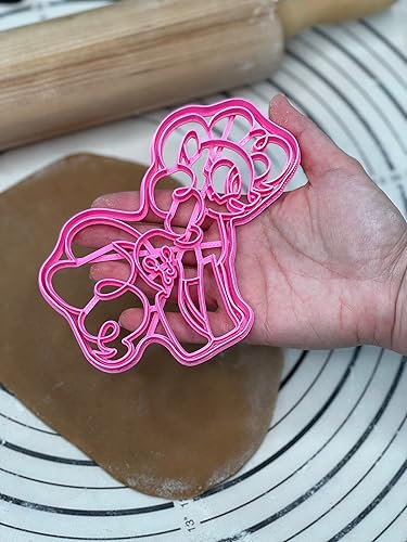 Miniatura 5 de Molde y cortador de galletas Pinkie Pie producido por 3D Kitchen Art