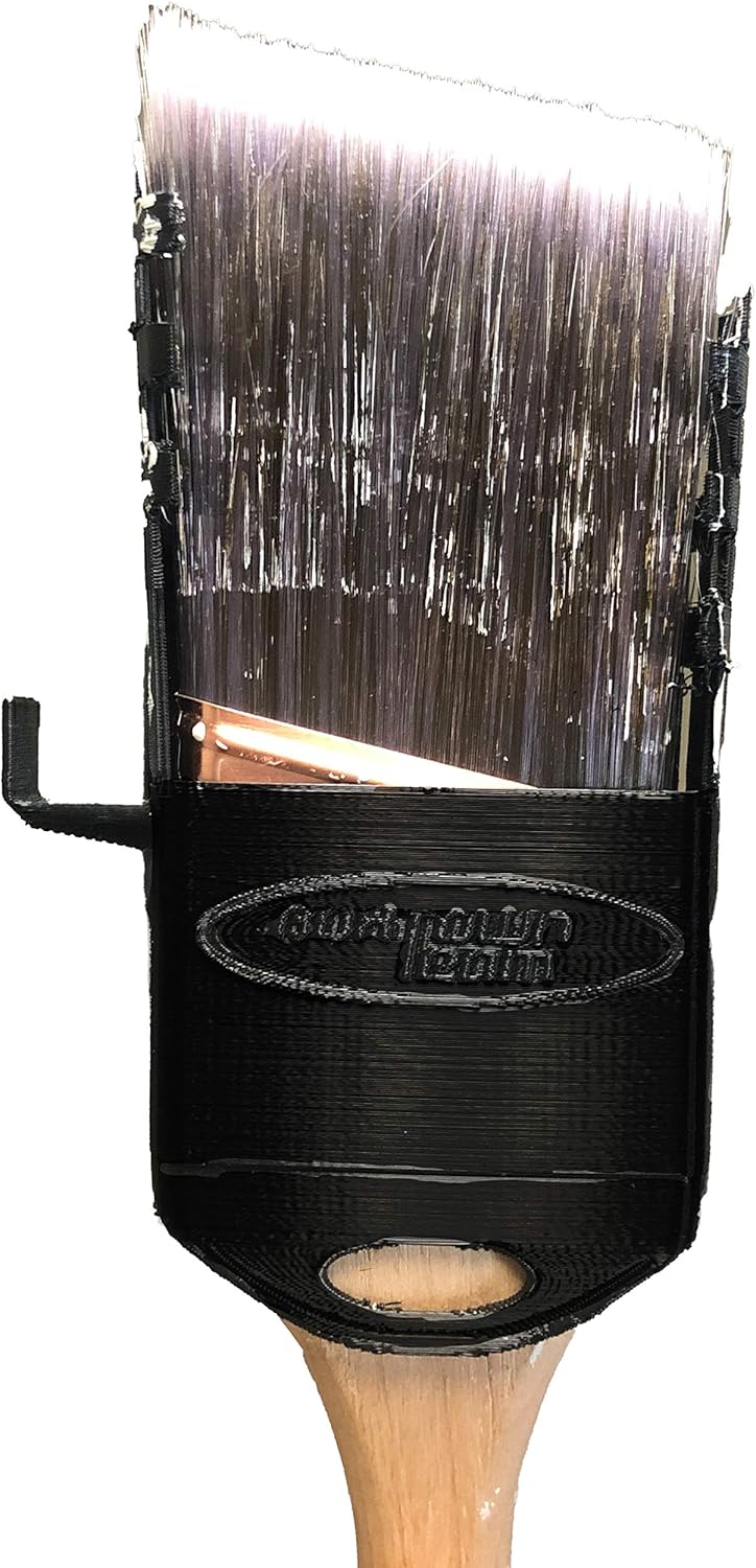 Cut-N-Edge : Ultimate Paint Brush Edger and Guard. Multi-Purpose 6 in 1 Tool (6, Red, Black and Blue)