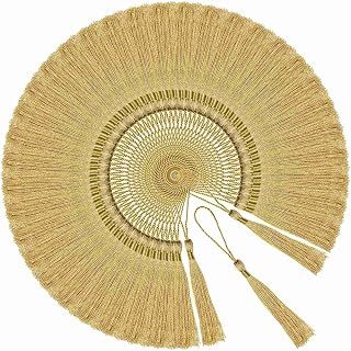 100Pcs Gold 13cm/5-Inch Handmade Soft Tassels Floss Bookmark Tassels for Jewelry Making, DIY Projects, Bookmarks