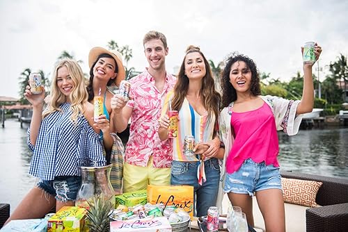 Miniatura 3 de La Croix - Agua con gas, paquete surtido de todos los sabores (muestras), latas de 12onzas, bebida de agua con gas potable saborizada con esencias