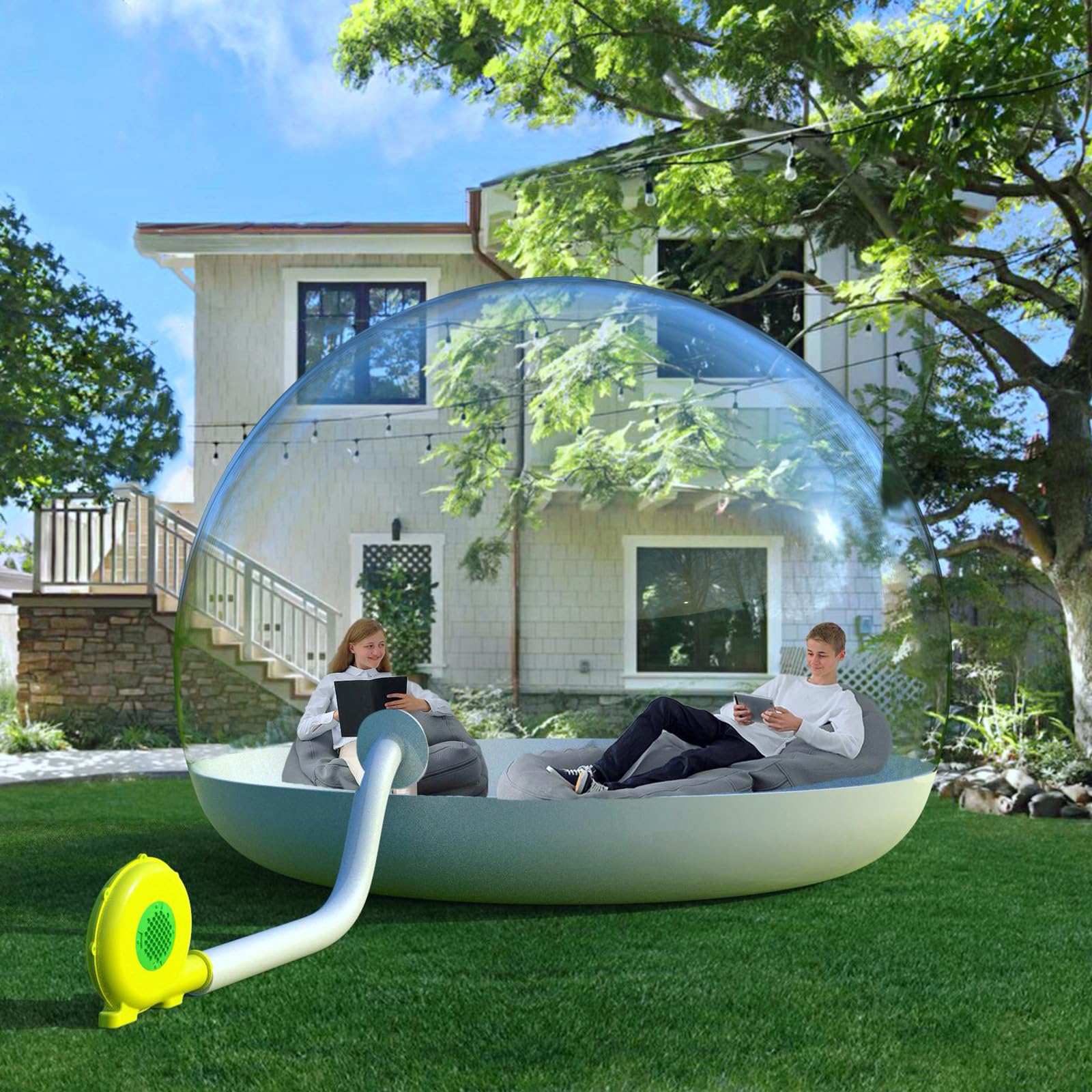 Comodísima Tumbona Inflable De Camping - El Consumidor.Org