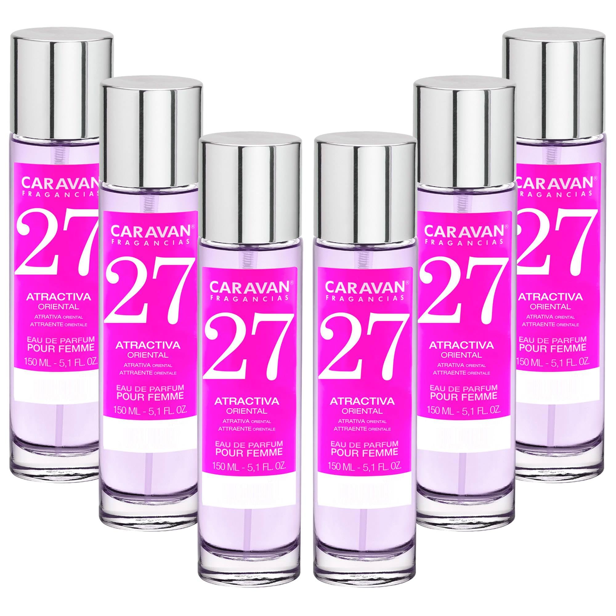Set de 6x 150ml Caravan perfume de mujer Nº27