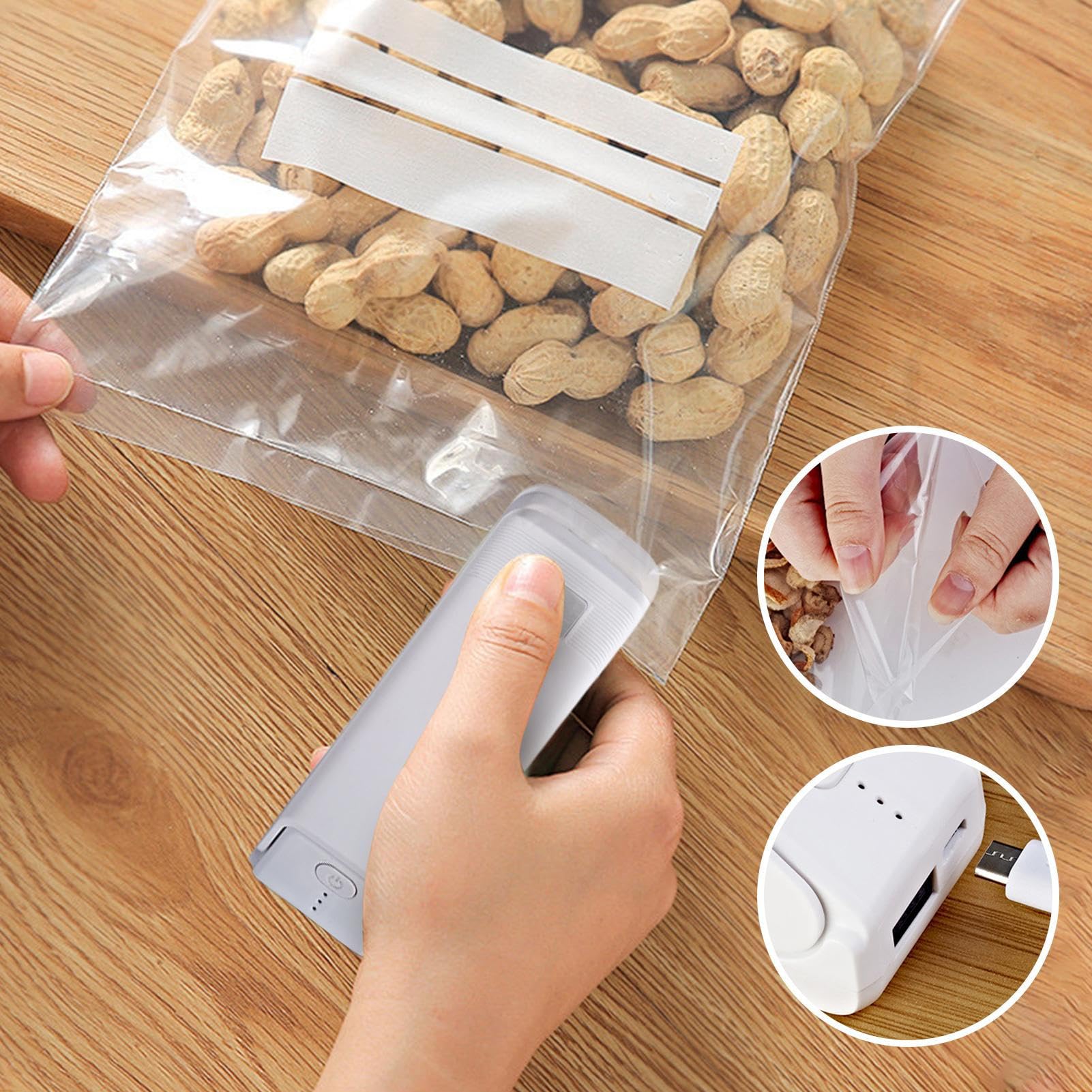Sigillatrice Mini per Sacchetti di Snack Strumento per Sigillare Sacchetti