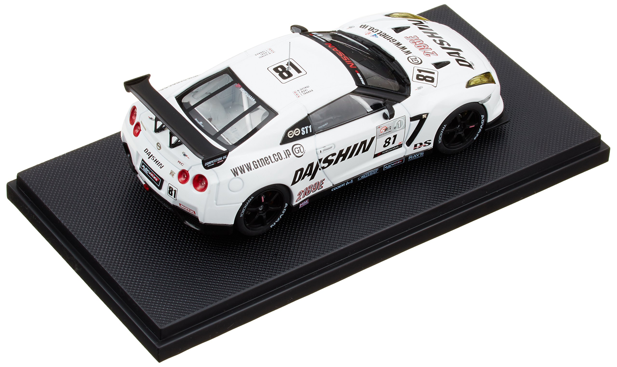 Amazon.co.jp: EBRRO 1/43 DAISHIN R35 GT-R Super Taikyu No81 完成品