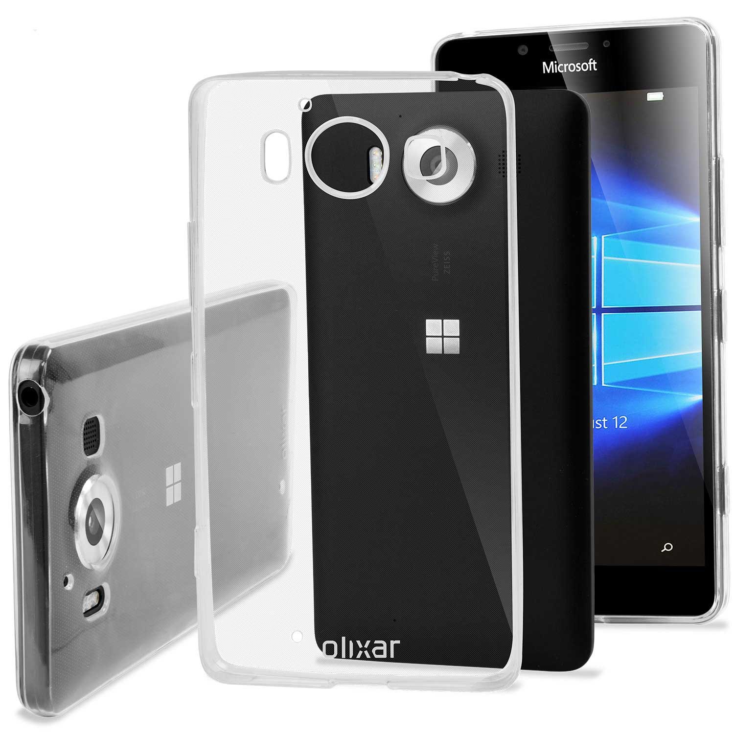 OlixarFlexiShield Ultra-Thin 100% Clear Case (Lumia 950)
