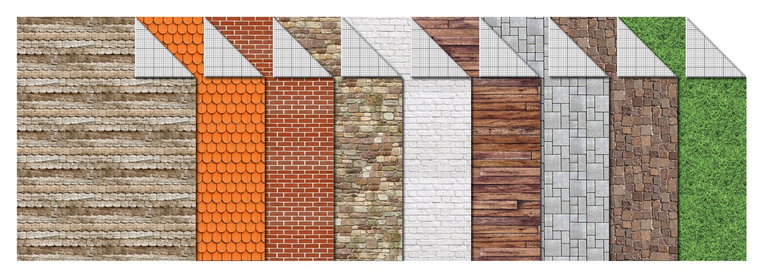 Ursus 11404699 Photo Card Model – 300 g/m², DIN A4 9 Sheets Assorted in 9 Designs